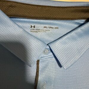 Under Armour Men's Sky Blue Polo Shirt